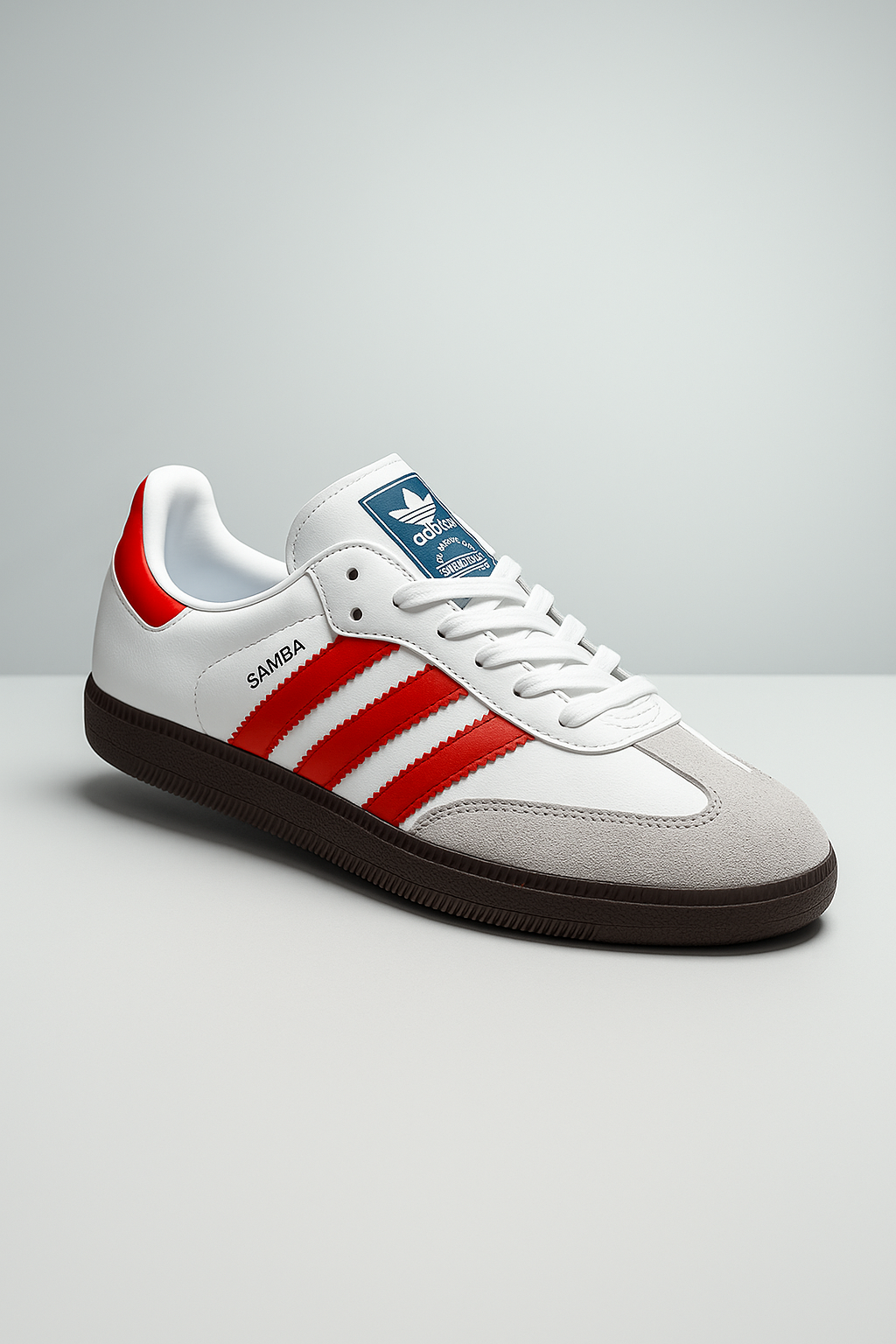 SAMBA-WHITE AND RED